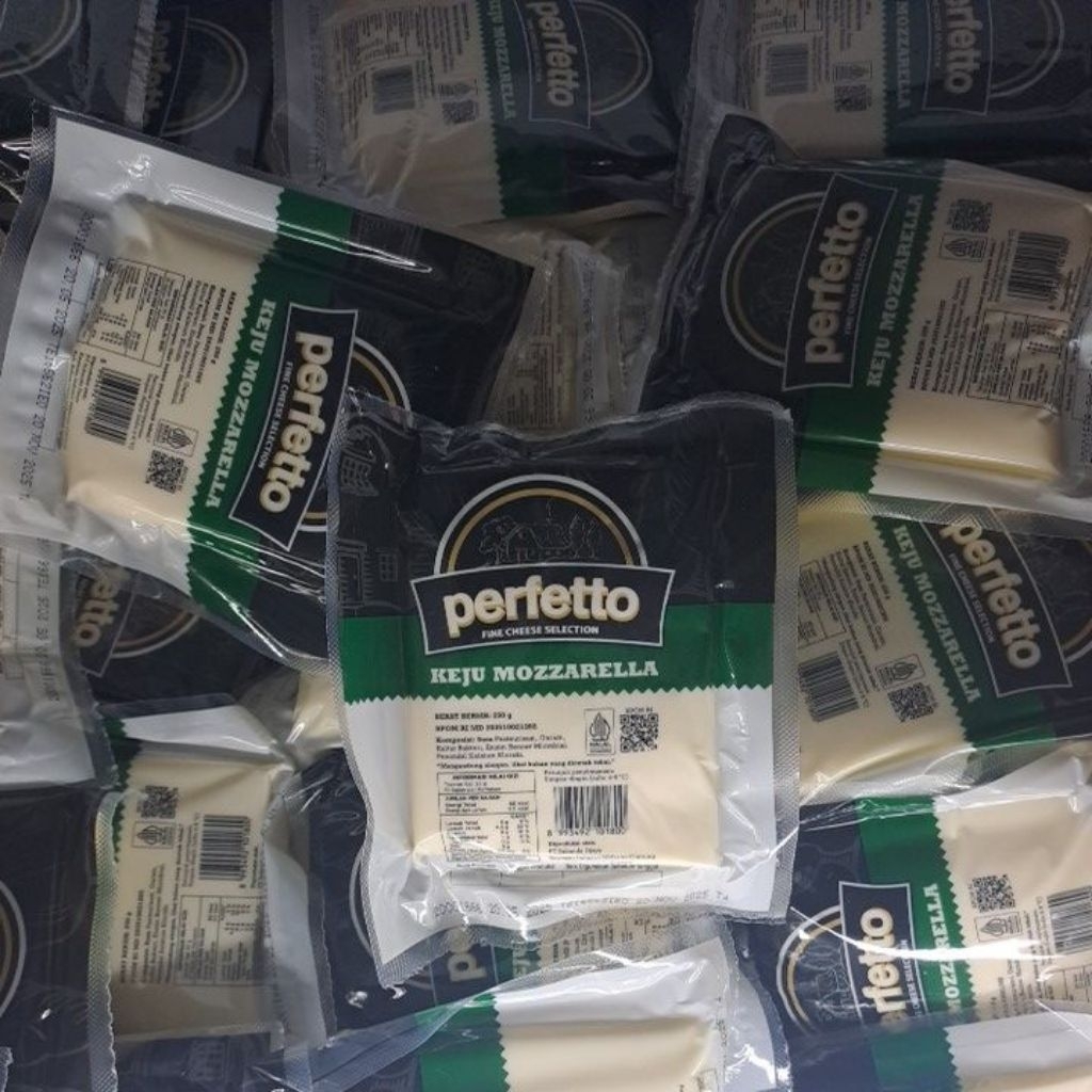 

Techaddict Store Keju Mozzarella Perfetto 250Gram (Ori Kemasan Pabrik) Termurah !!