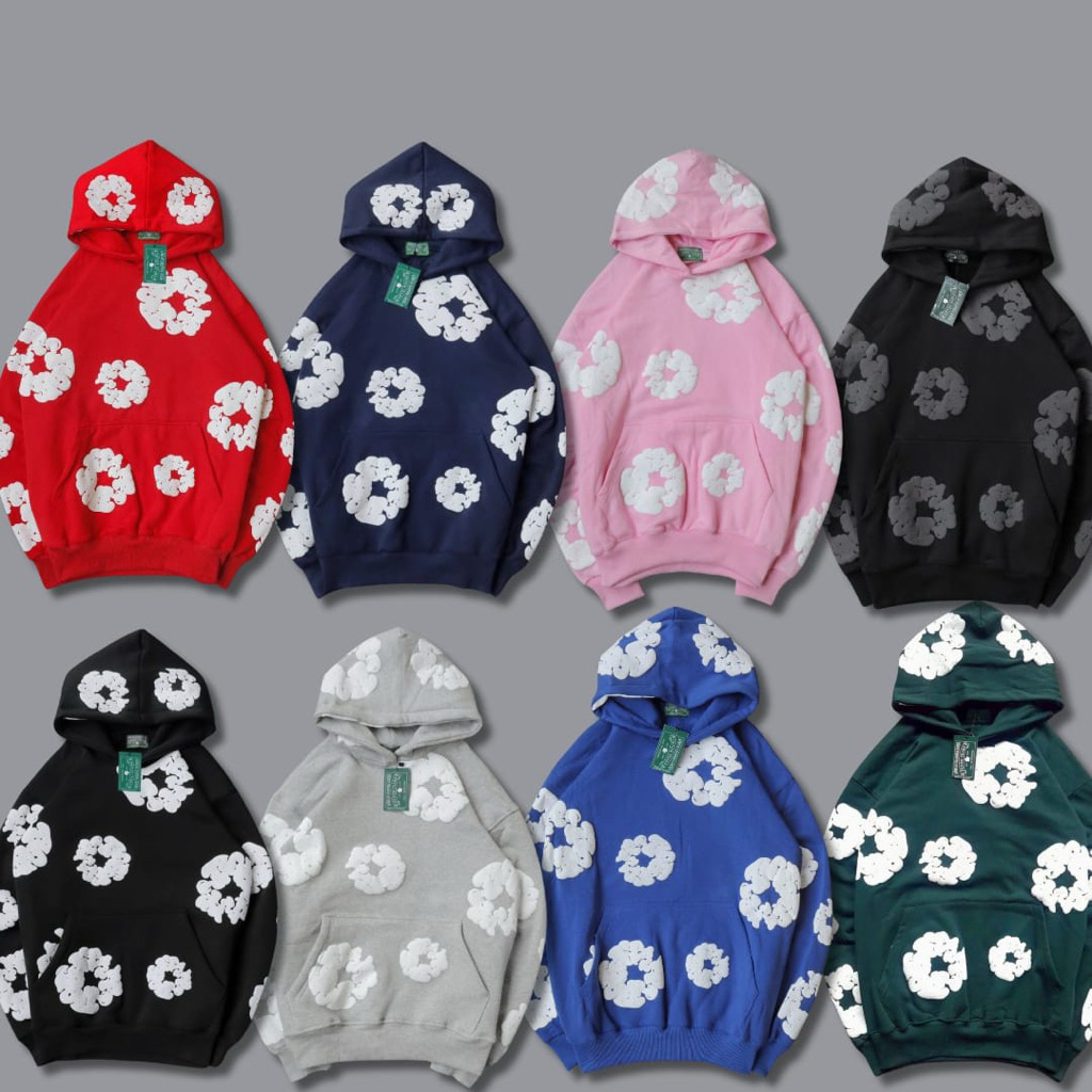 HOODIE AND PANTS DENIM TEARS FULL TAG