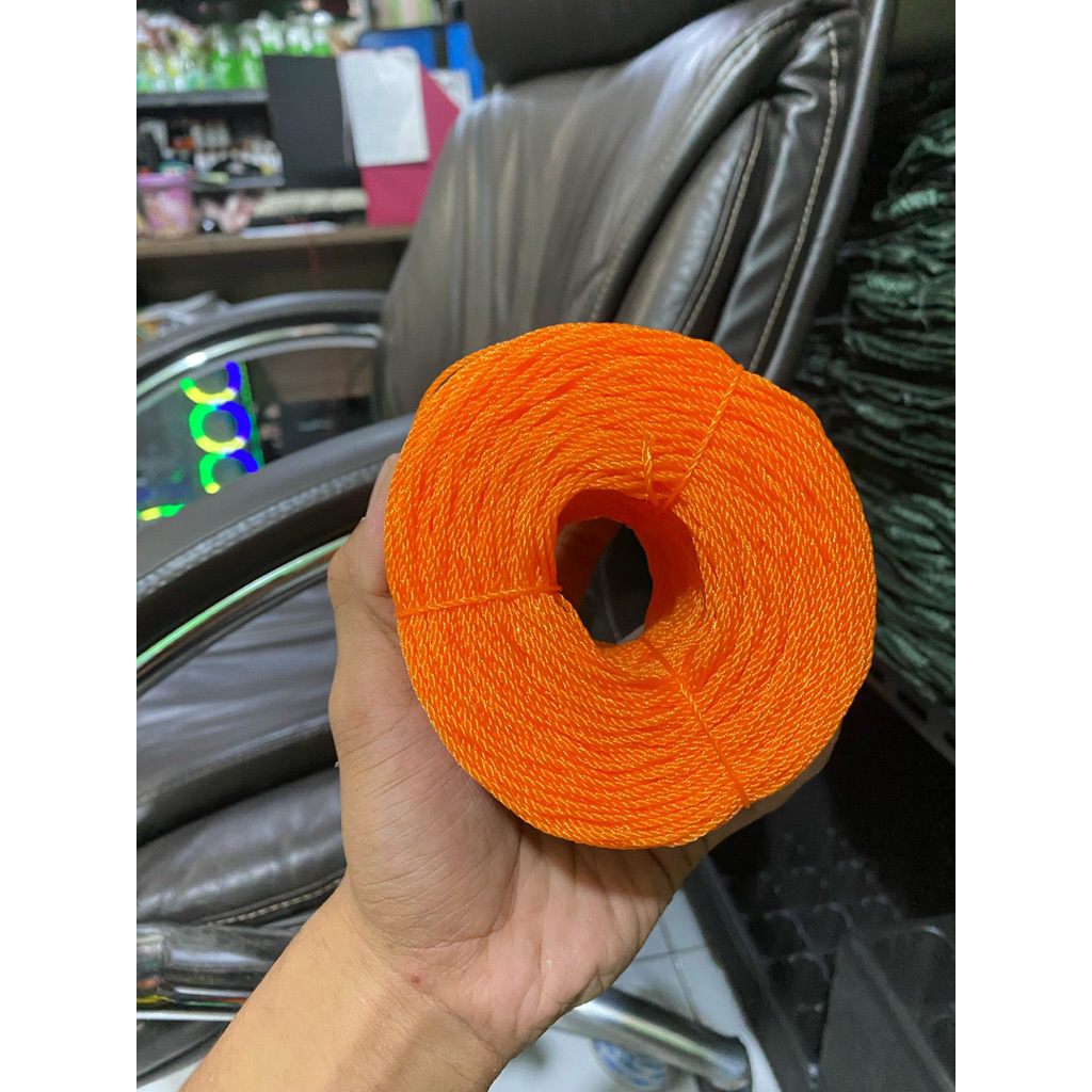 

Tambang 1.5mm 200 meter Oren Sea Gull / Tali Tampar - Tambang kecil 1,5mm / Tali Layangan / Tali Jaring burung