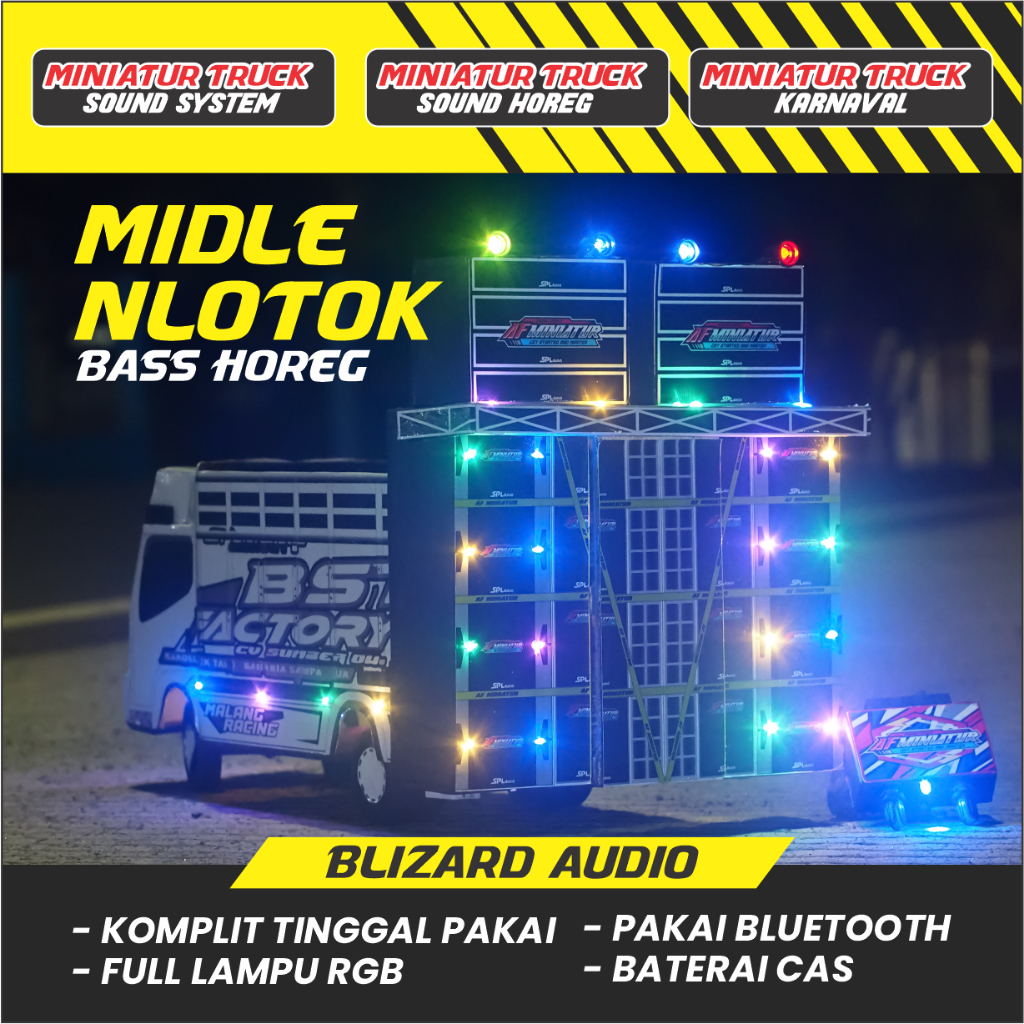 MINIATUR TRUK SOUND SYSTEM / MINIATUR TRUK HOREG / MINIATUR TRUK OLENG