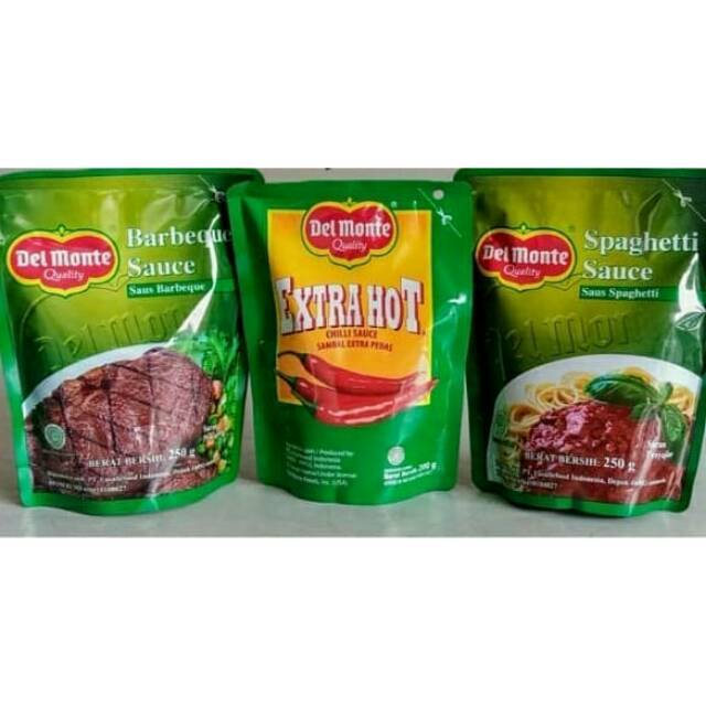 

Del Monte Saus Spageti dan Barbeque 250 g