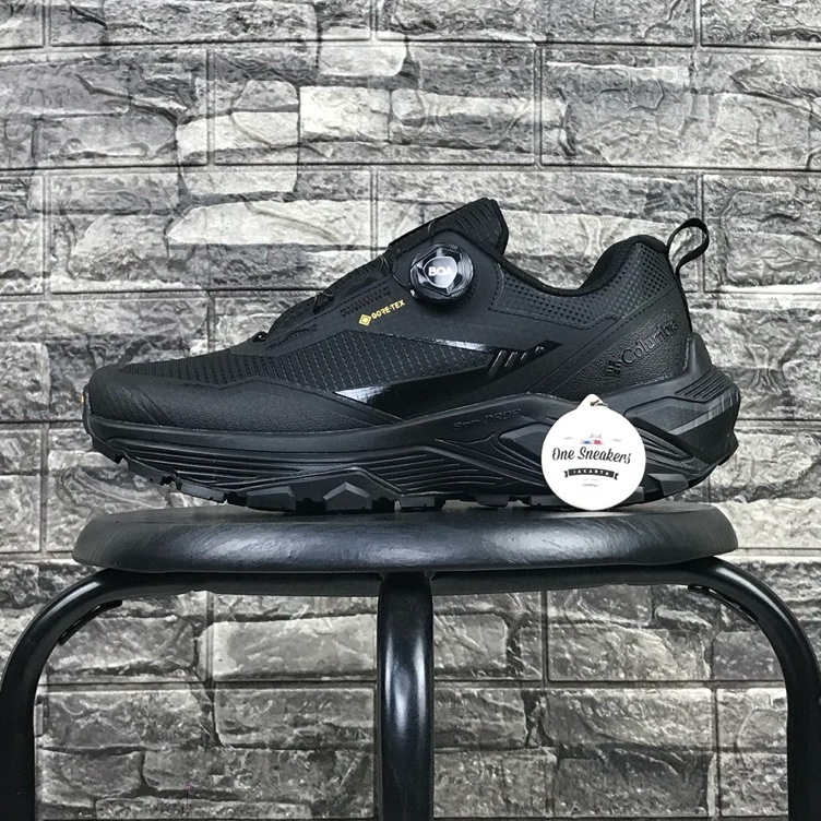 KODE R3W SEPATU COLUMBIA BOA WATERPROOF TRIPLE BLACK