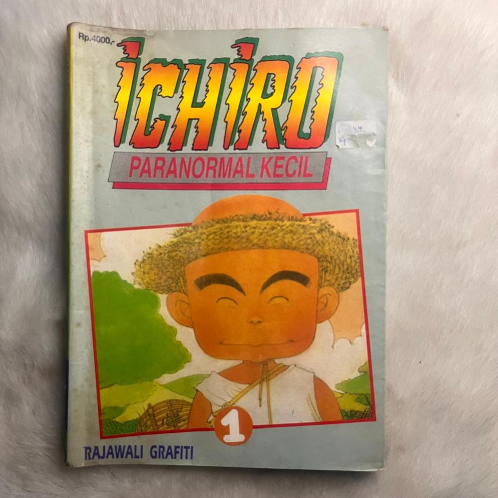 Komik Ichiro Paranormal Kecil Rajaawali Grafiti Vol 1