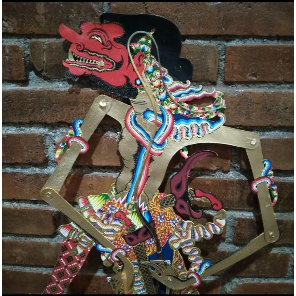 WAYANG KULIT BUTO CAKIL (kualitas 1)