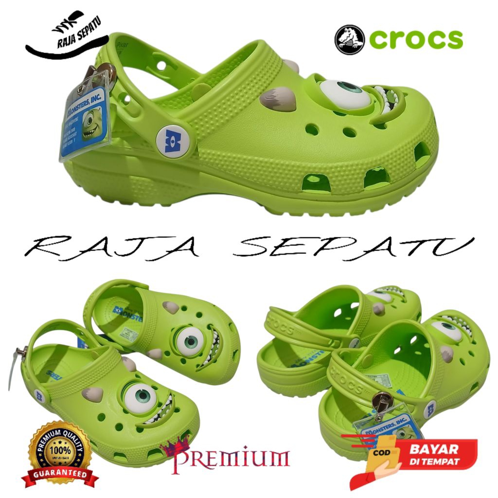 SANDAL CROCS CLASSIC MONSTER/SANDAL CROCS MONSTER/SANDAL CROCS DEWASA/SANDAL CROCS ANAK-ANAK/SANDAL 