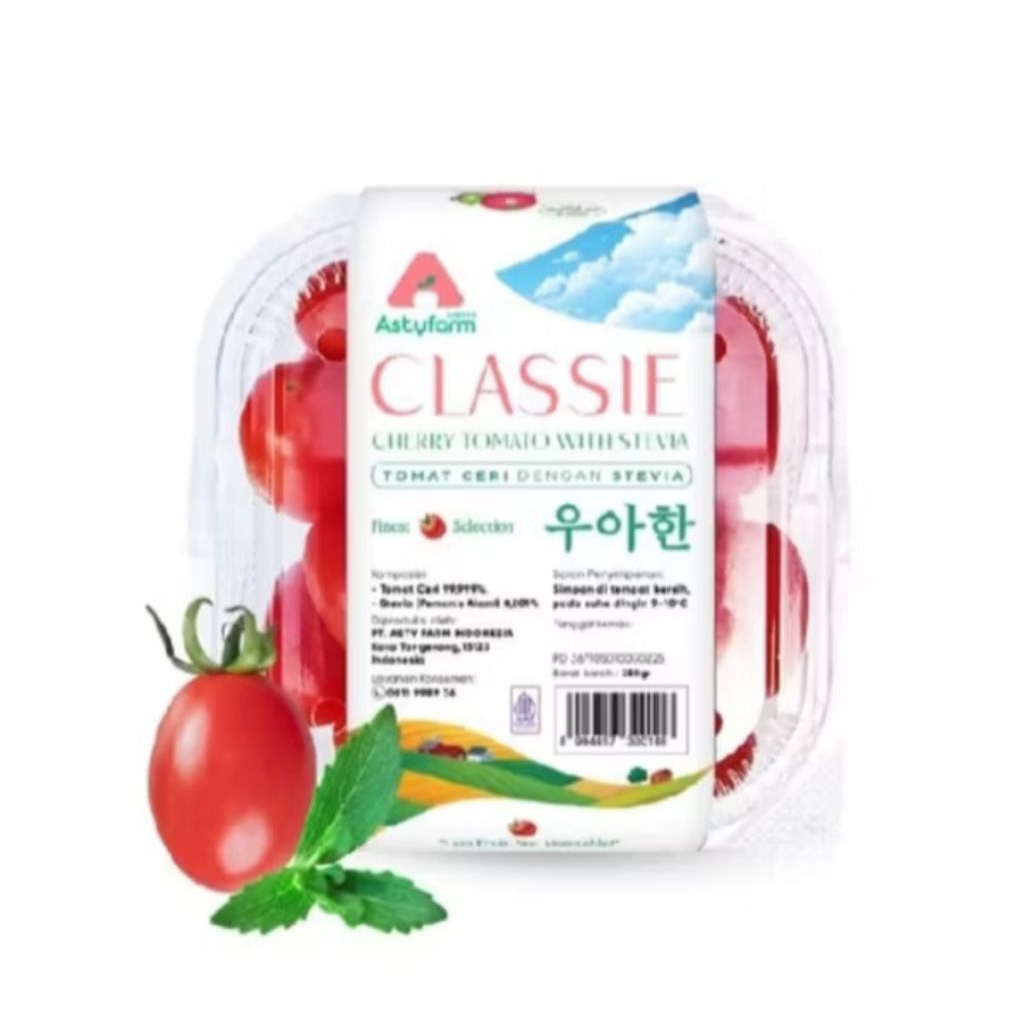

Tomat ceri Stevia Astyfarm-Manis Alami premium 250gr