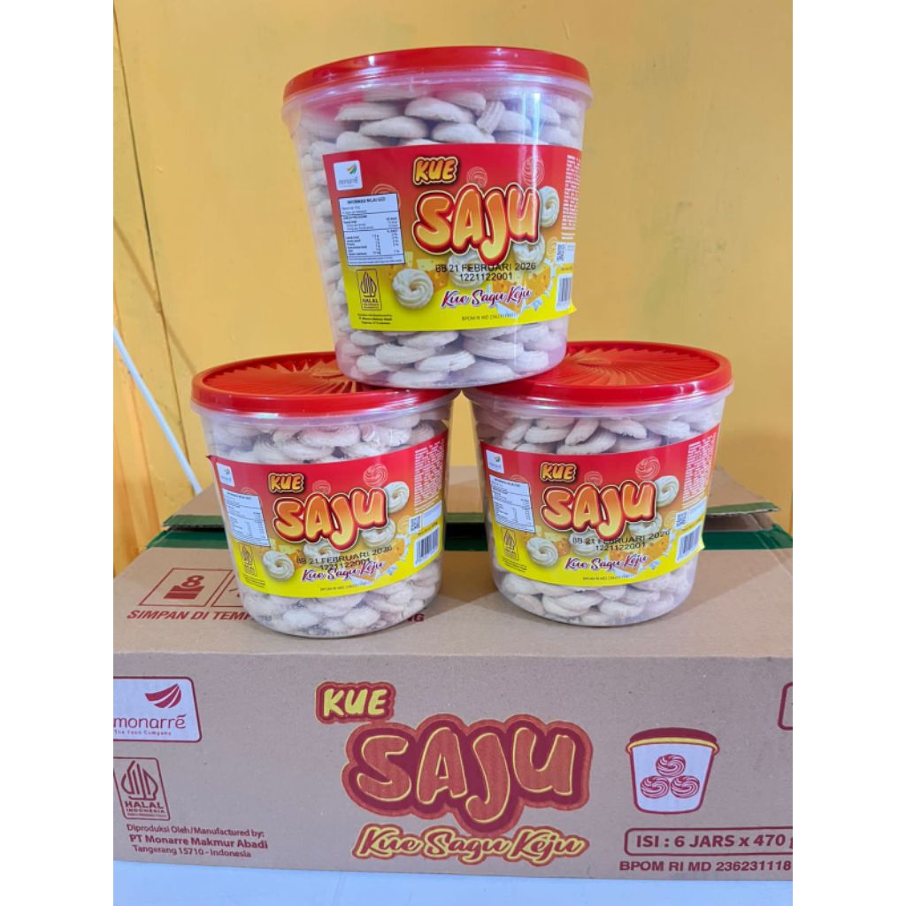 

Kue SAJU (Disarankan INSTAN) 1dus isi 6jar