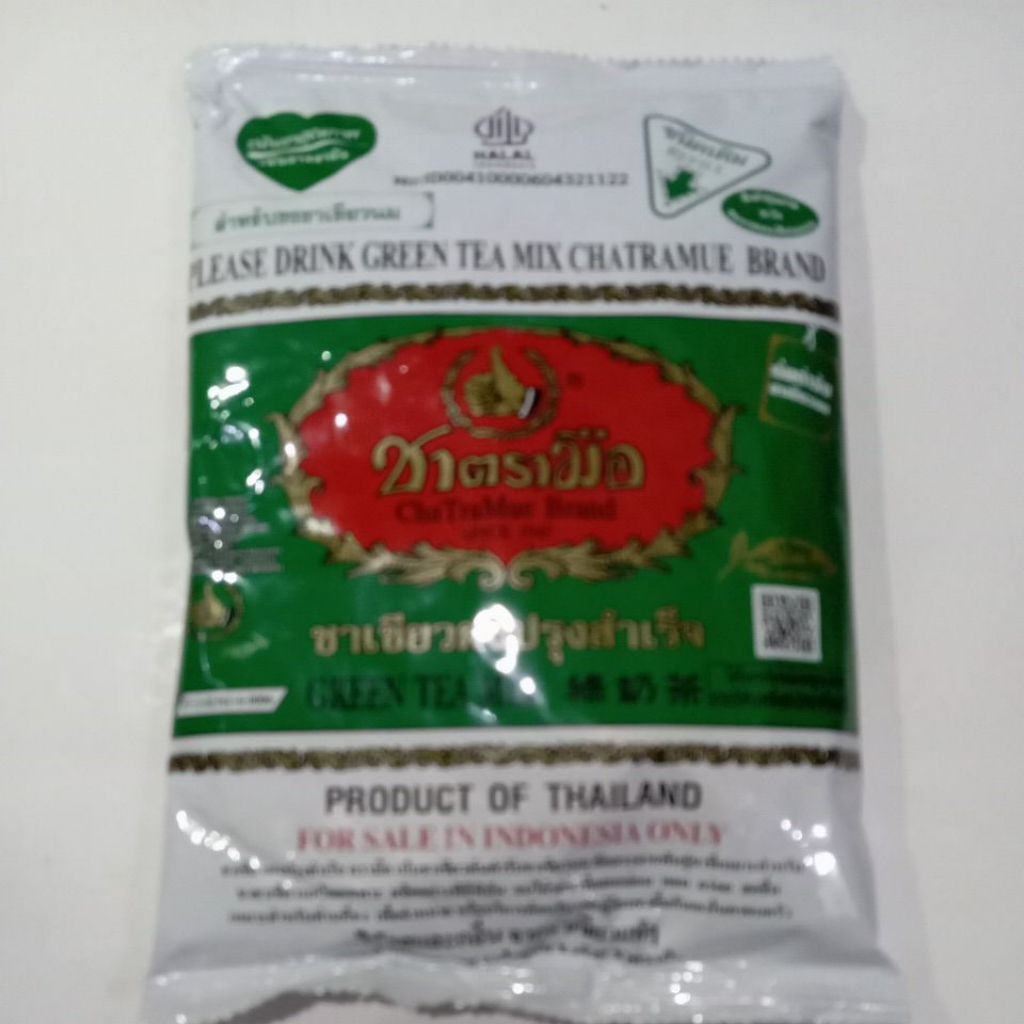 

Thai Green Tea ChaTraMue 200Gr Original BPOM