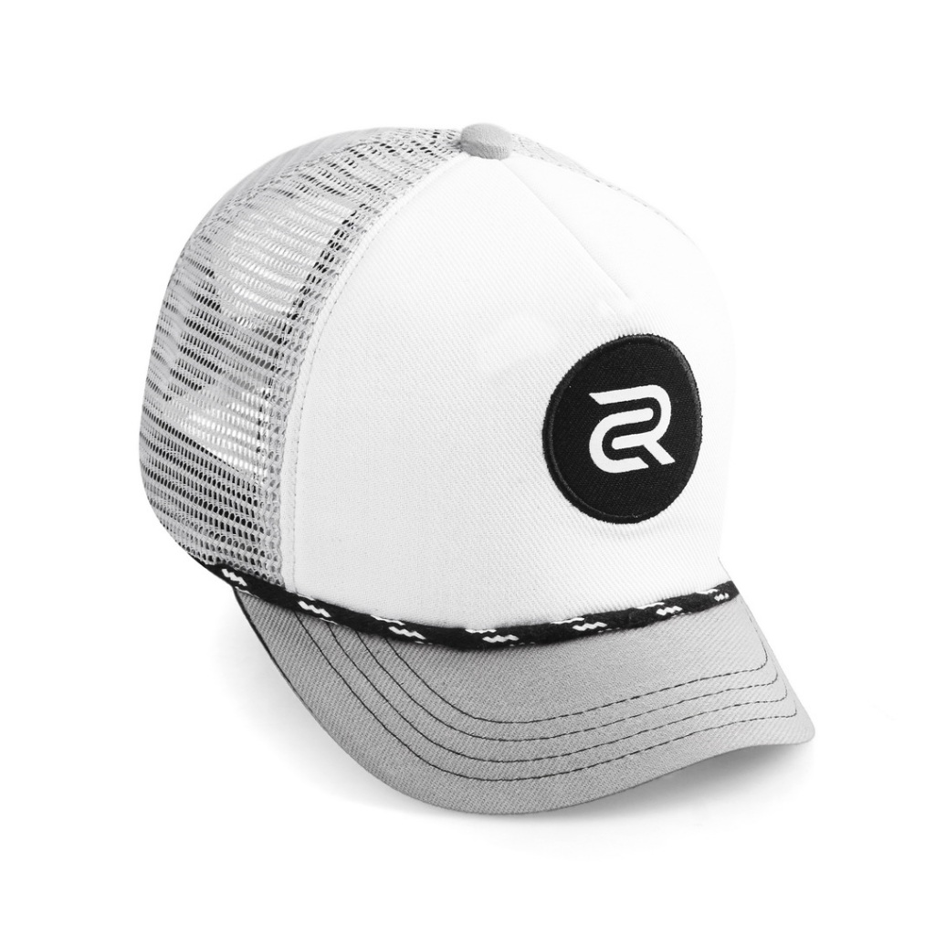 CARIDER - TOPI JARING PRIA VISOR PENDEK ABU-ABU PREMIUM CR311