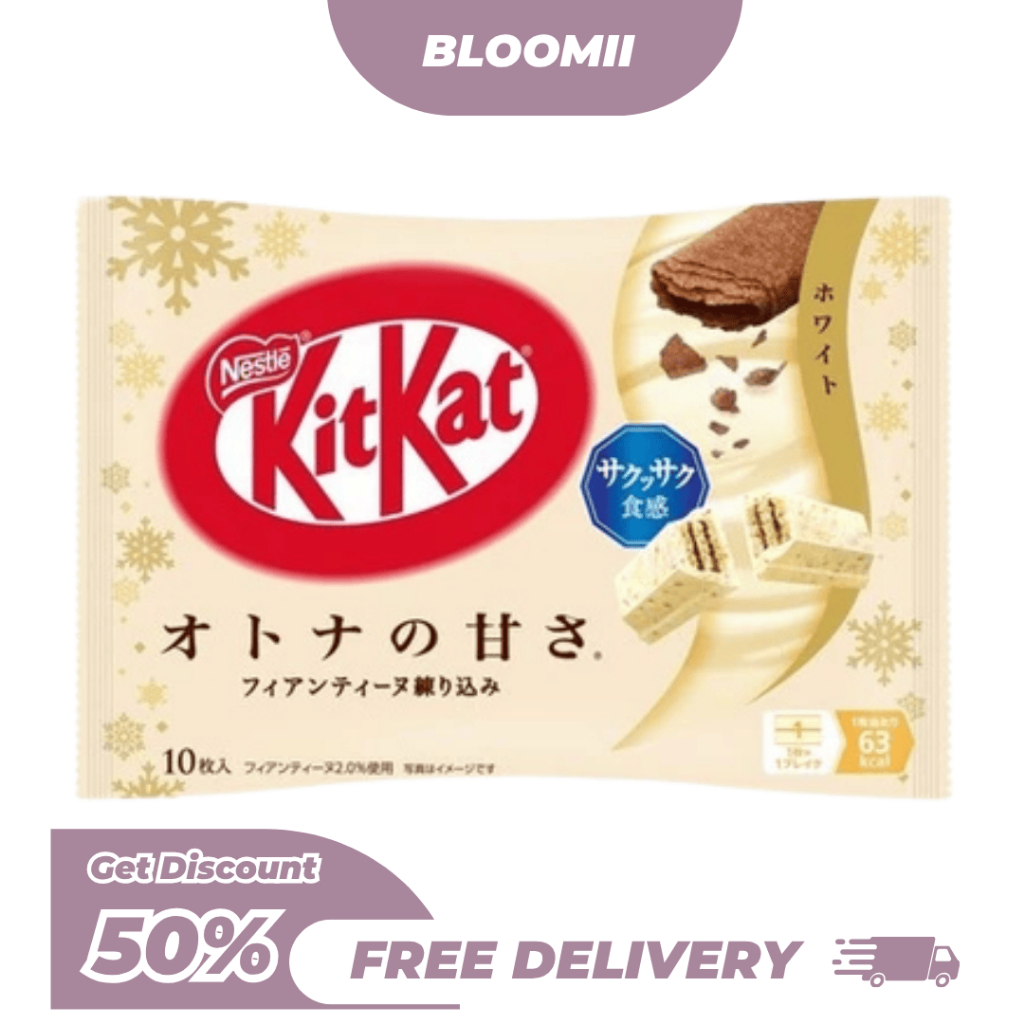 

BM.ID Nestle KitKat White Chocolate Mini Bar Original Japan