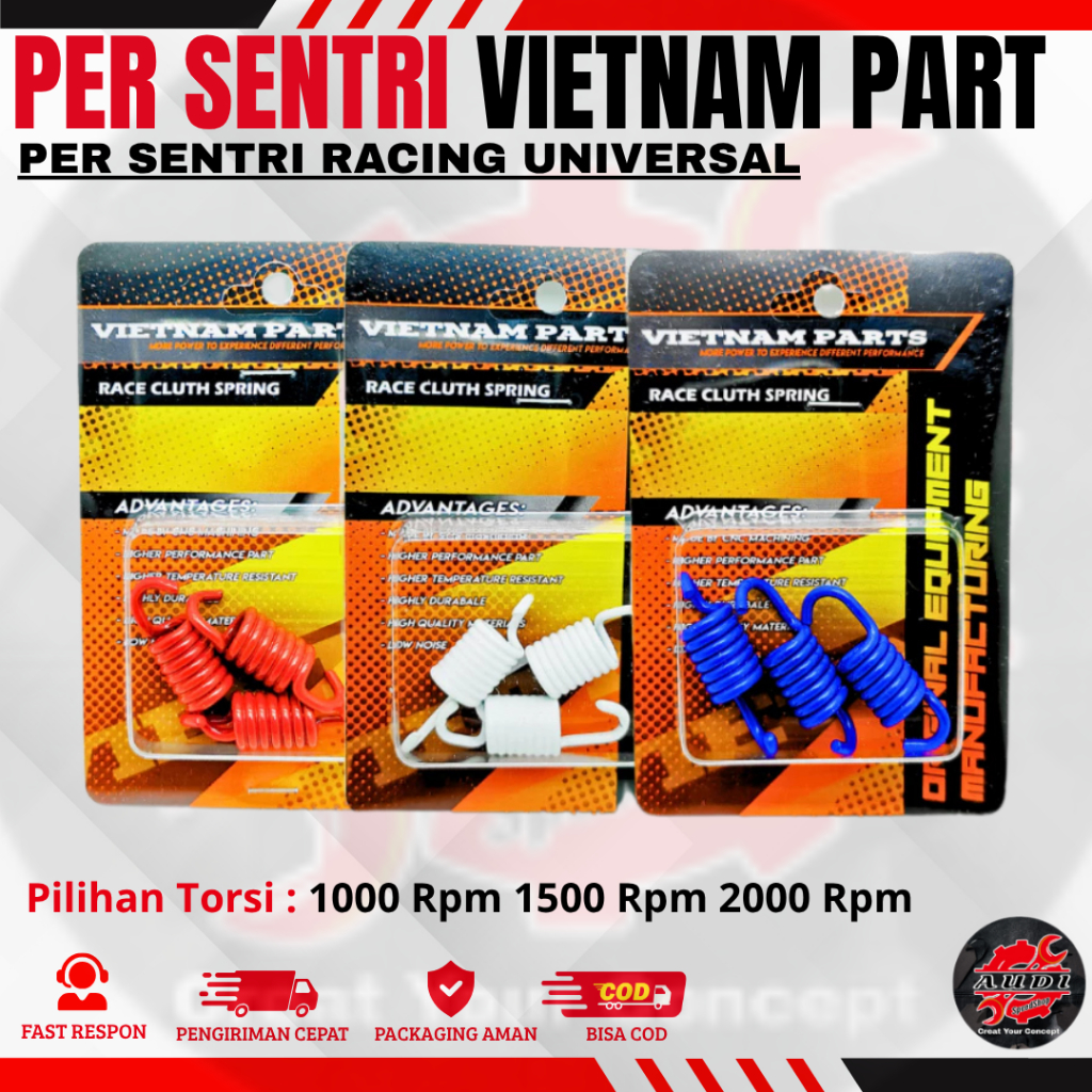 PER SENTRI RACING 1000 1200 1500 2000 RPM PER KAMPAS GANDA VIETNAM PART PER SENTRI NMAX AEROX VARIO