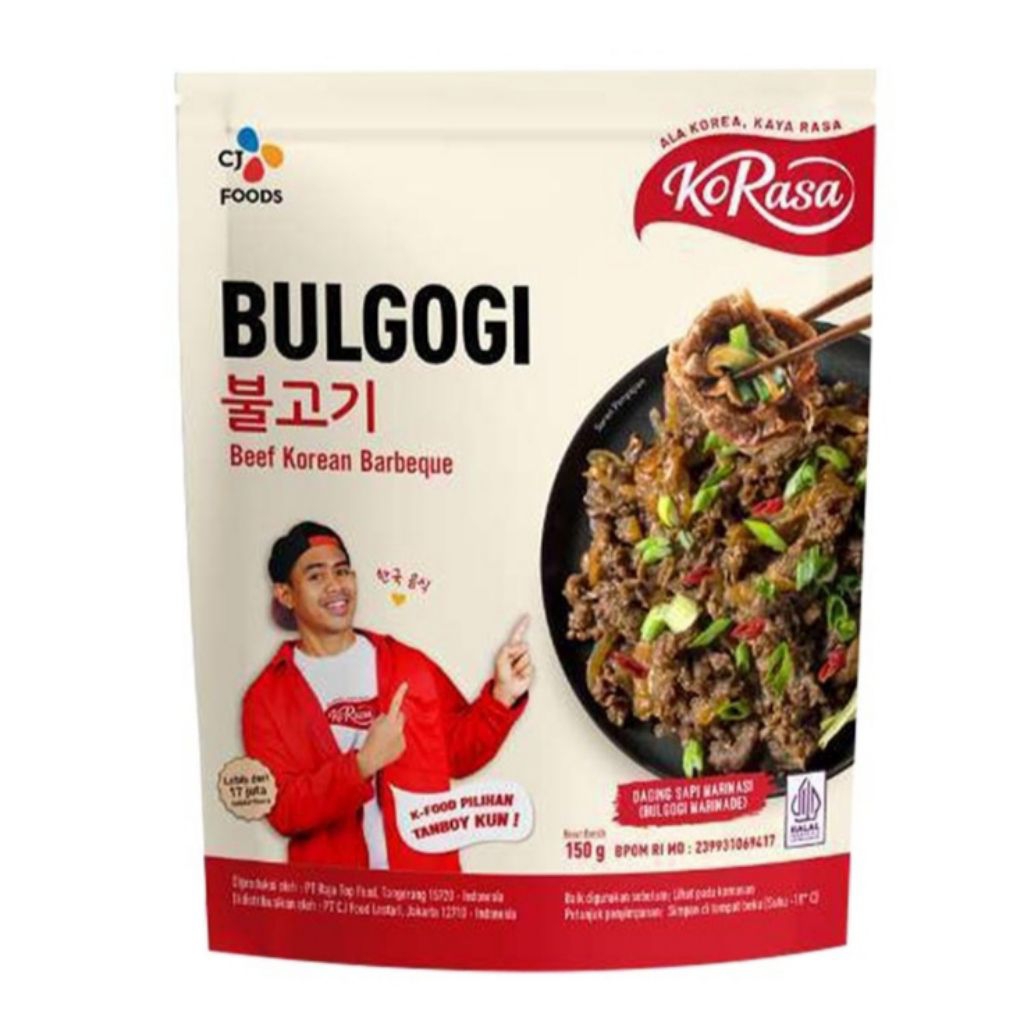 

Korasa Bulgogi Beef Korean Barbeque 150gr