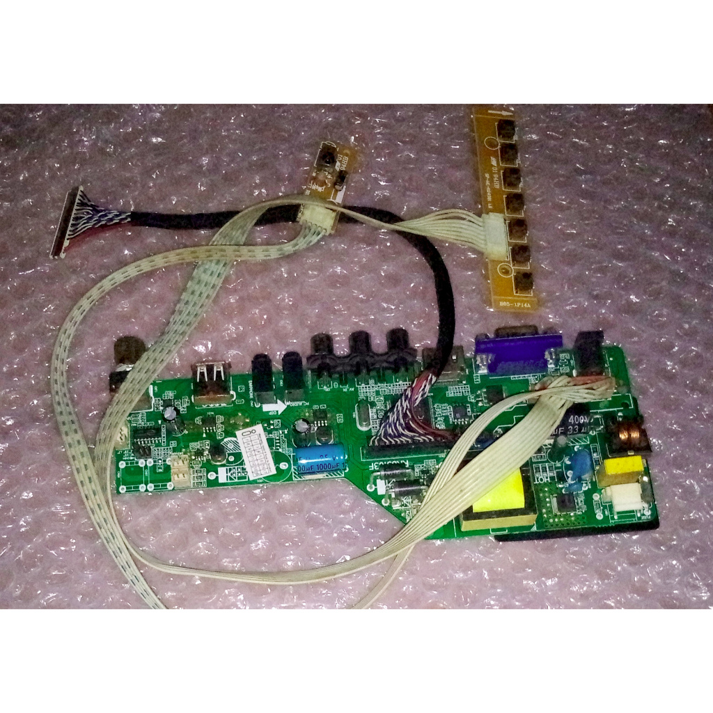 MB - Mainboard TV LED IKEDO 17 Inch RR83.03F - Lengkap