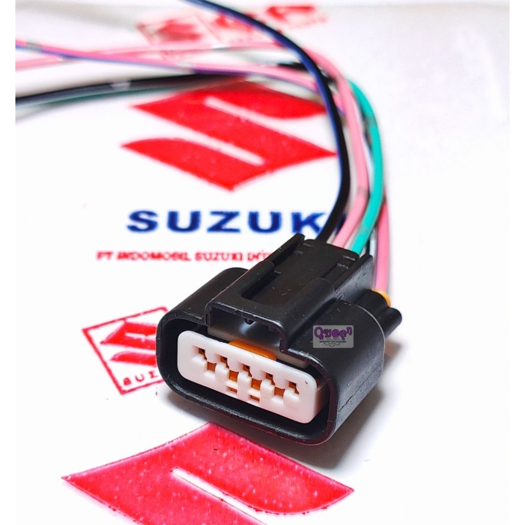 Soket Kabel Sensor TPS MAQS Suzuki Satria Fu GSX Nex adress Soket Sensor TPS MAQS Throttle body Suzu