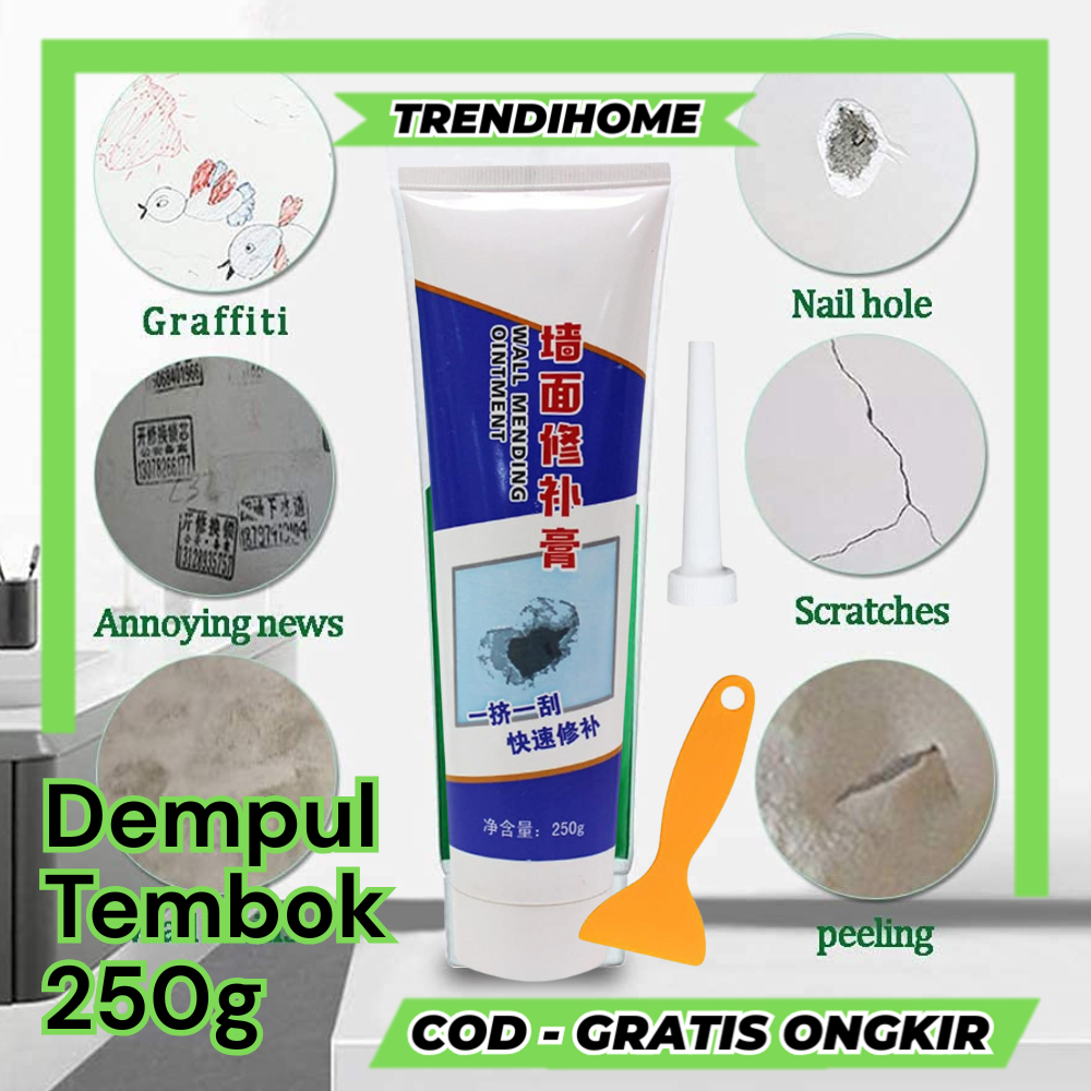 [TrendiHome] Dempul Tembok Dinding Retak - Lem Tembok Pelapis Dinding Anti Retak - Wall Repair