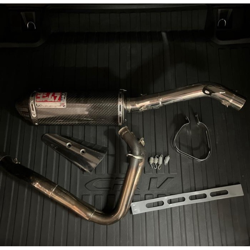 Knalpot Yoshimura USA Fullsystem Kawasaki Ninja 250 Karbu