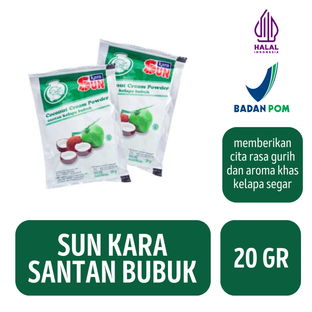

Sun Kara Santan Bubuk [25GR] HARGA PCS