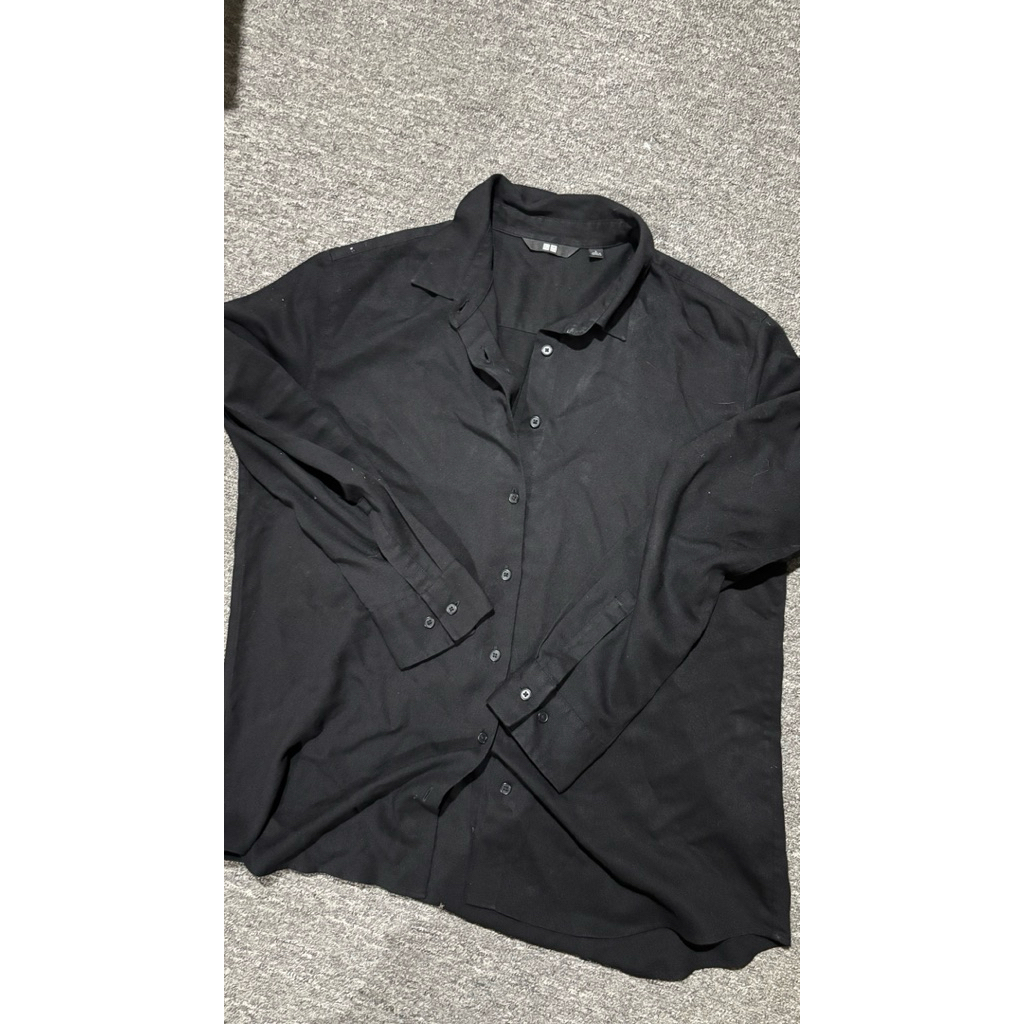 Kemeja uniqlo rayon