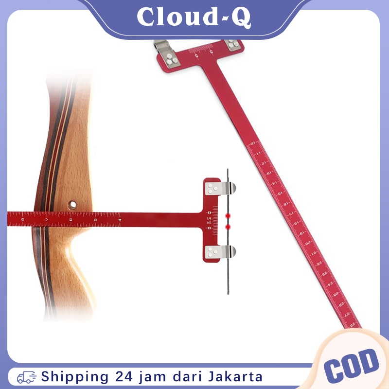 Bow Square Fismil Elong Fismil T Gauge T Scale Bow Square Fismil Elong Penggaris Busur Panah