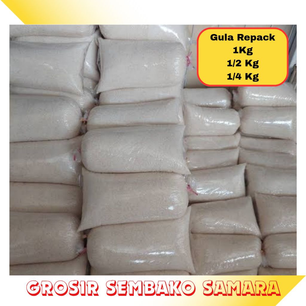 

TOKO SAMARA Gula Pasir Repack Gula Curah