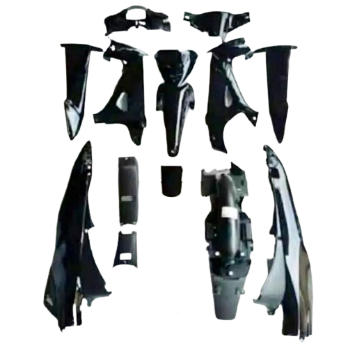 FULL SET BODY KARISMA X 125 HITAM MERK WIN / FULL BODY KARISMA X HITAM