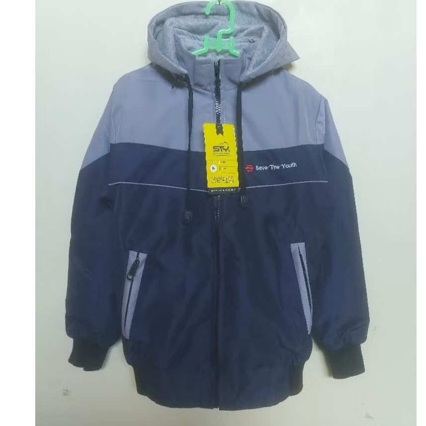 Jacket Parasut Bolak Balik Anak Dan Dewasa