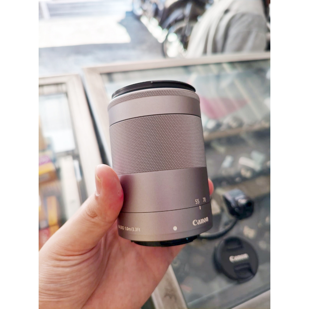 Lensa ef-m 55-200mm is stm mirrorless canon aka 55 200mm