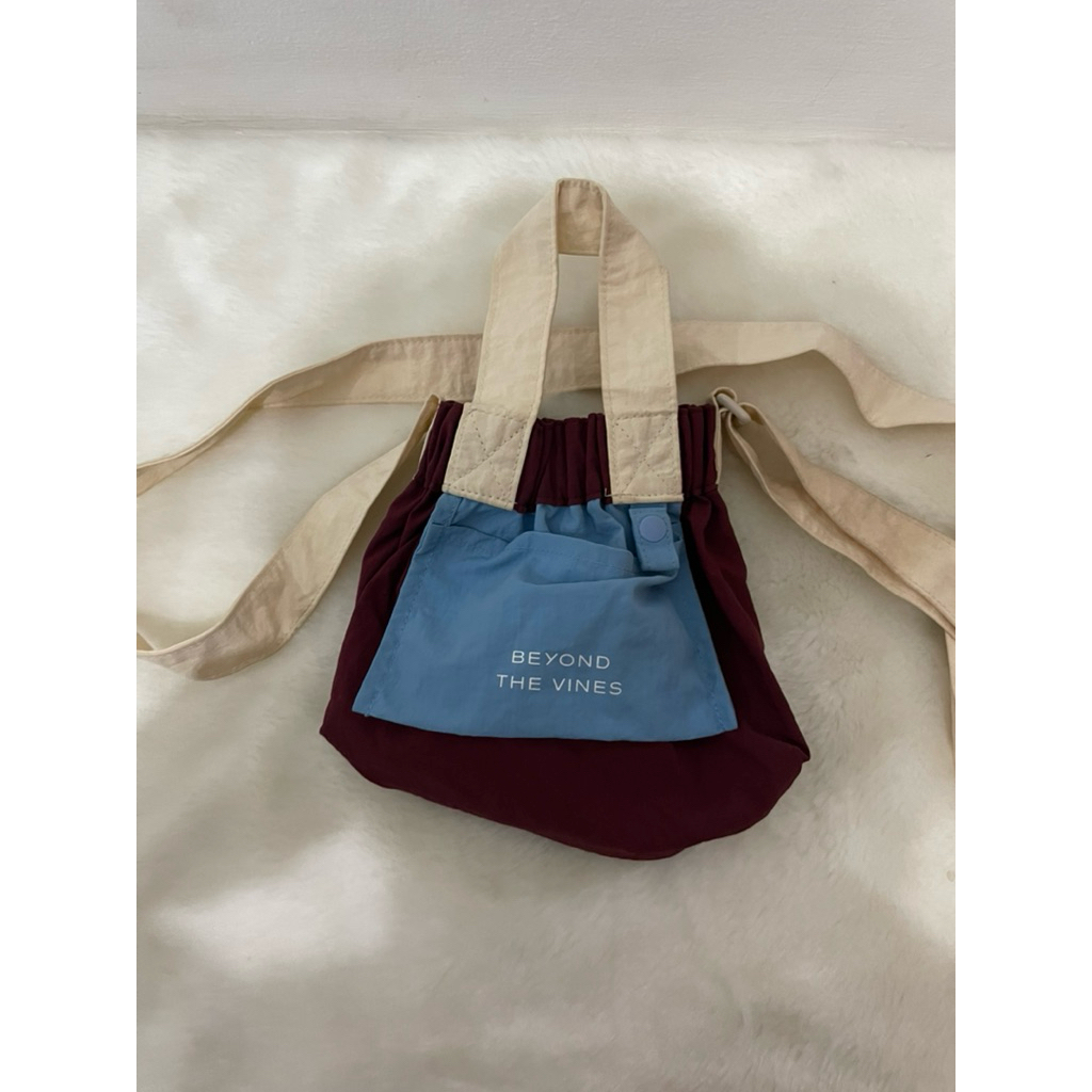 beyond the vines micro colourblock preloved