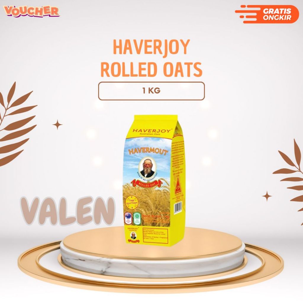 

Haverjoy Rolled Oats 1 kg