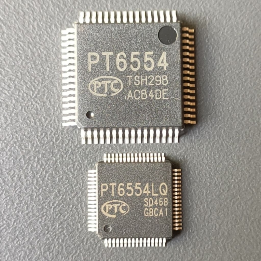 PT6554LQ PT6554 PT 6554 6554LQ IC 6554 Controller LCD Display High Quality QFP64 SMD