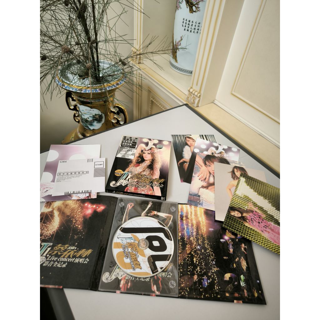 PRELOVED - DVD Ori konser Jolin Tsai Fullset