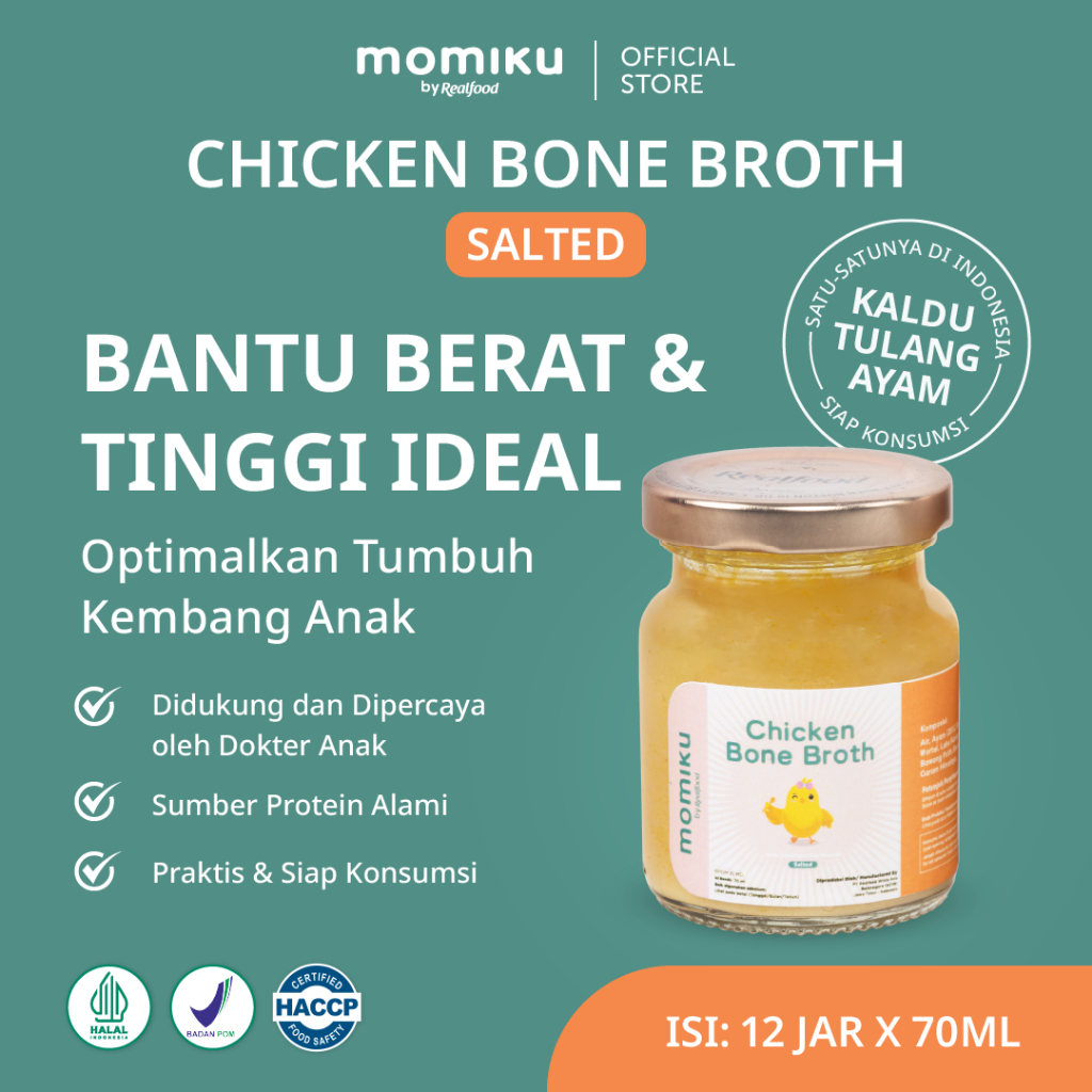 

wadistroalip Realfood Momiku Chicken Bone Broth Salted