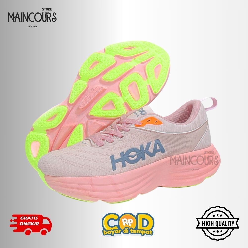 SEPATU LARI WANITA HOKA BONDI 8