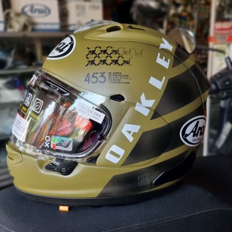 HELM ARAI RX-7X MAVERICK OAKLE ORIGINAL