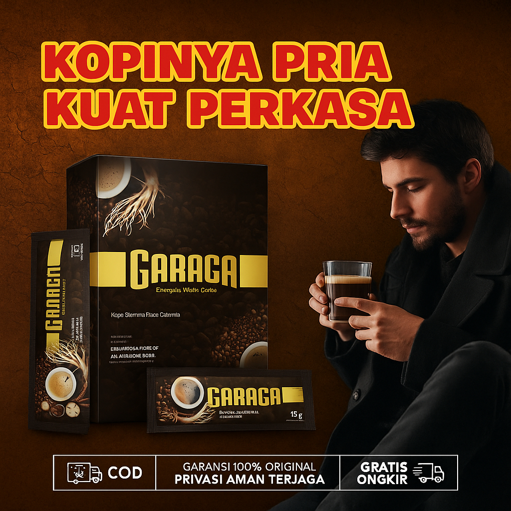 

GARAGA Minuman Kopi Pria Dewasa Extra Gingseng Original Tahan Lama Awet Bersama Pasangan HALAL BPOM
