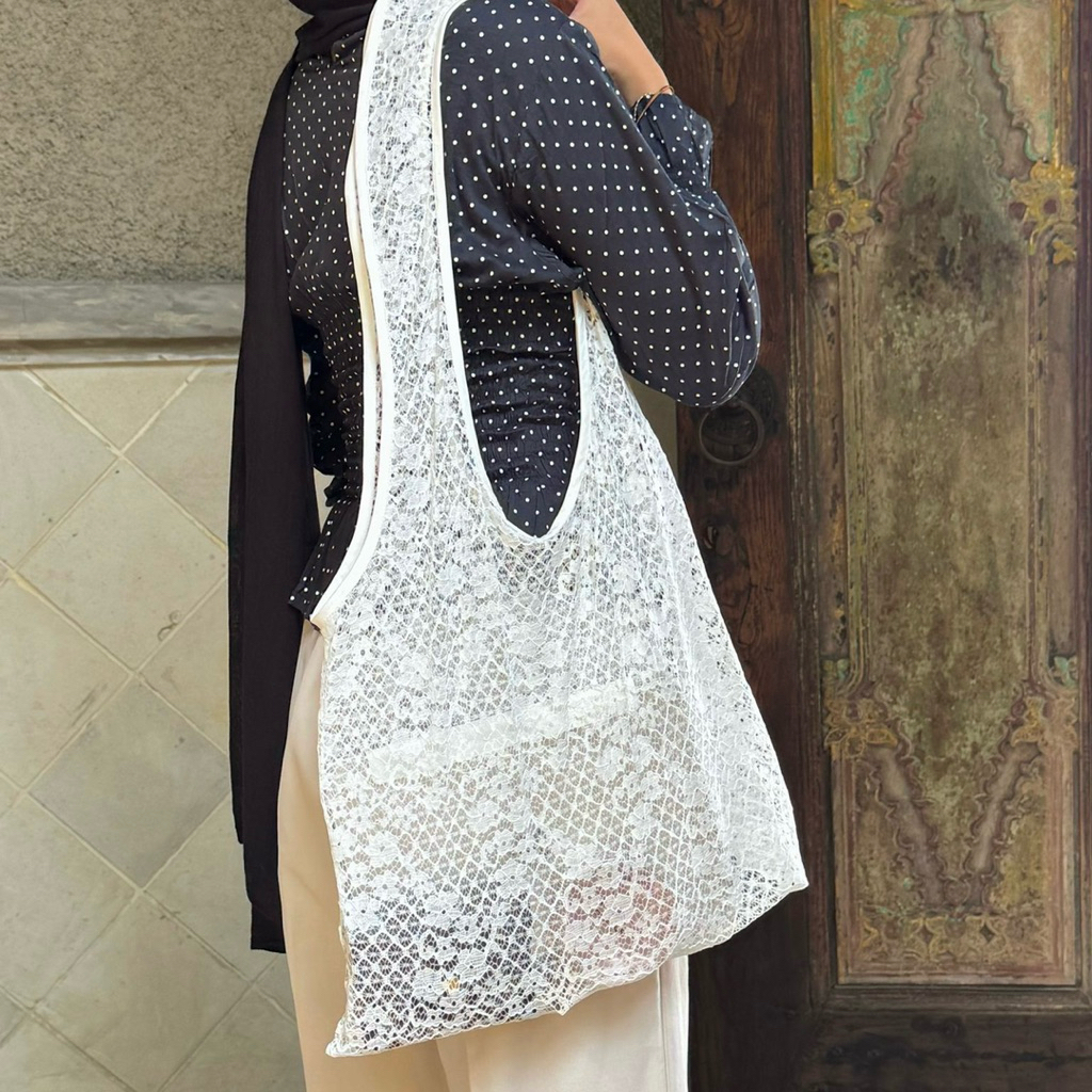 ZHIA - Lace Shoulder Bag