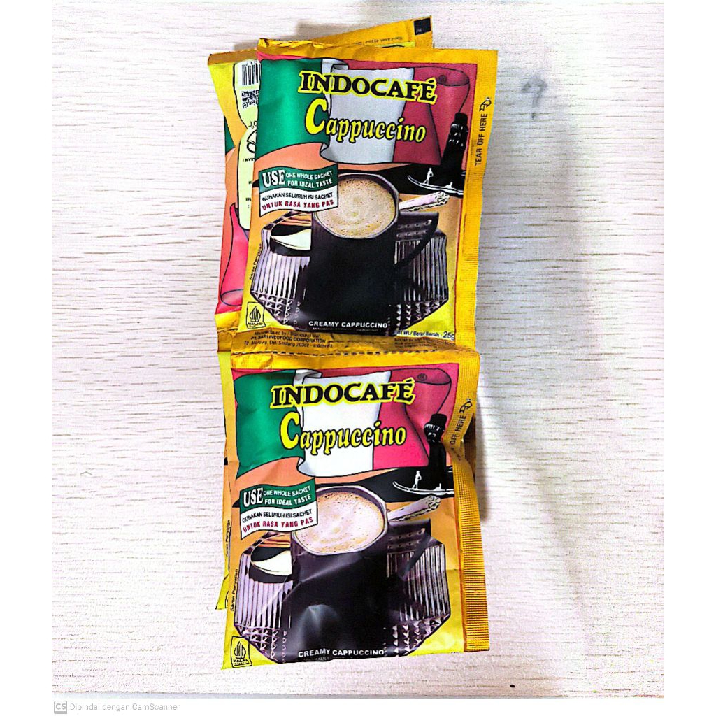 

INDOCAFE Cappucino Isi 10pcs
