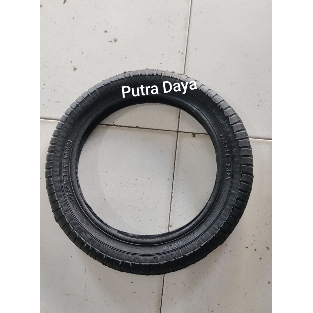 Ban Dalam dan Ban Luar Sepeda Anak ukuran 12 = 12 1/2 x 2 1/4 / 12 x 1.75 KOMODO