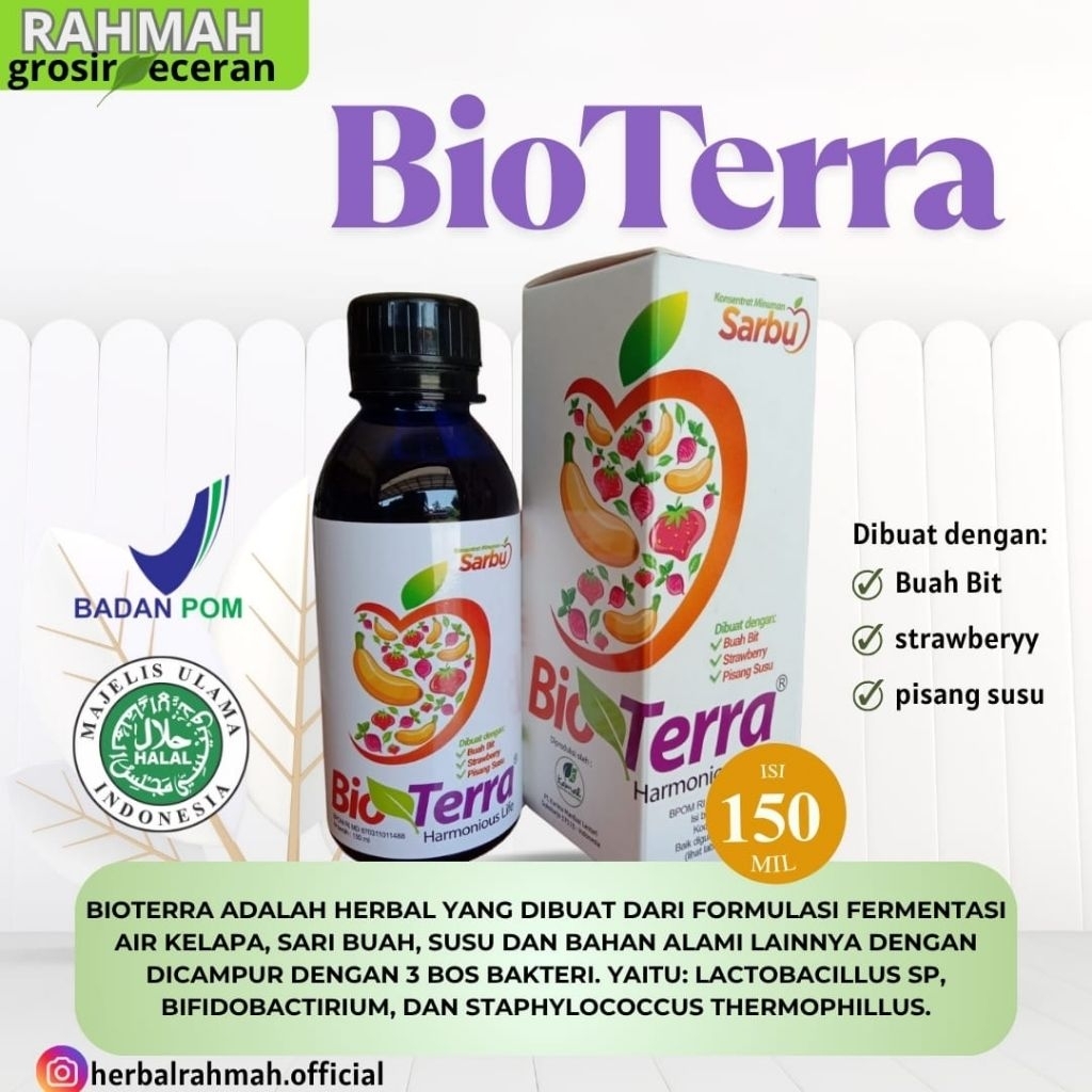 

Bio Terra Sari Buah probiotik terbaik untuk kesehatan anda