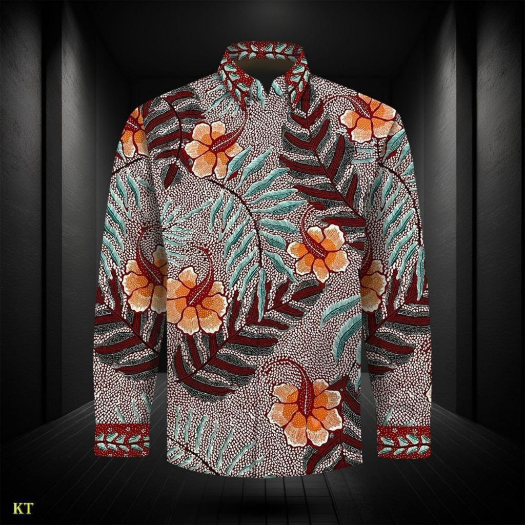 kain batik tulis katun tanahan. batik tulis pria. kain. ban