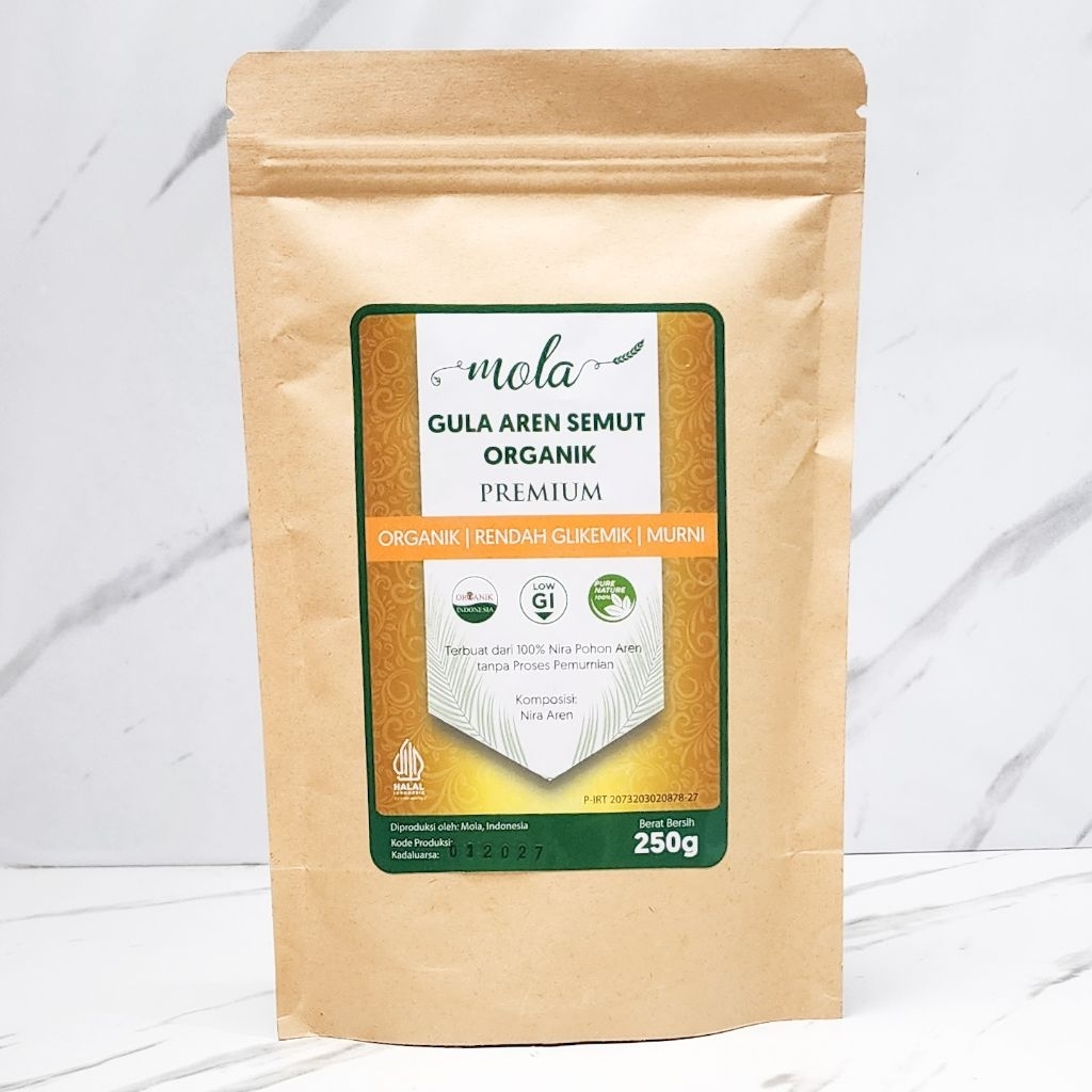 

KIRIM INSTAN Gula Aren Semut Organik Premium 250gr