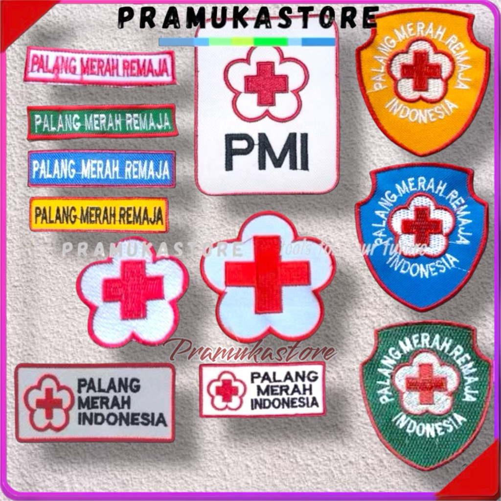 Paket Bet PMI 1 Set variasi paling Lengkap | Bet Pmi bordir | Bet Pmr bordir