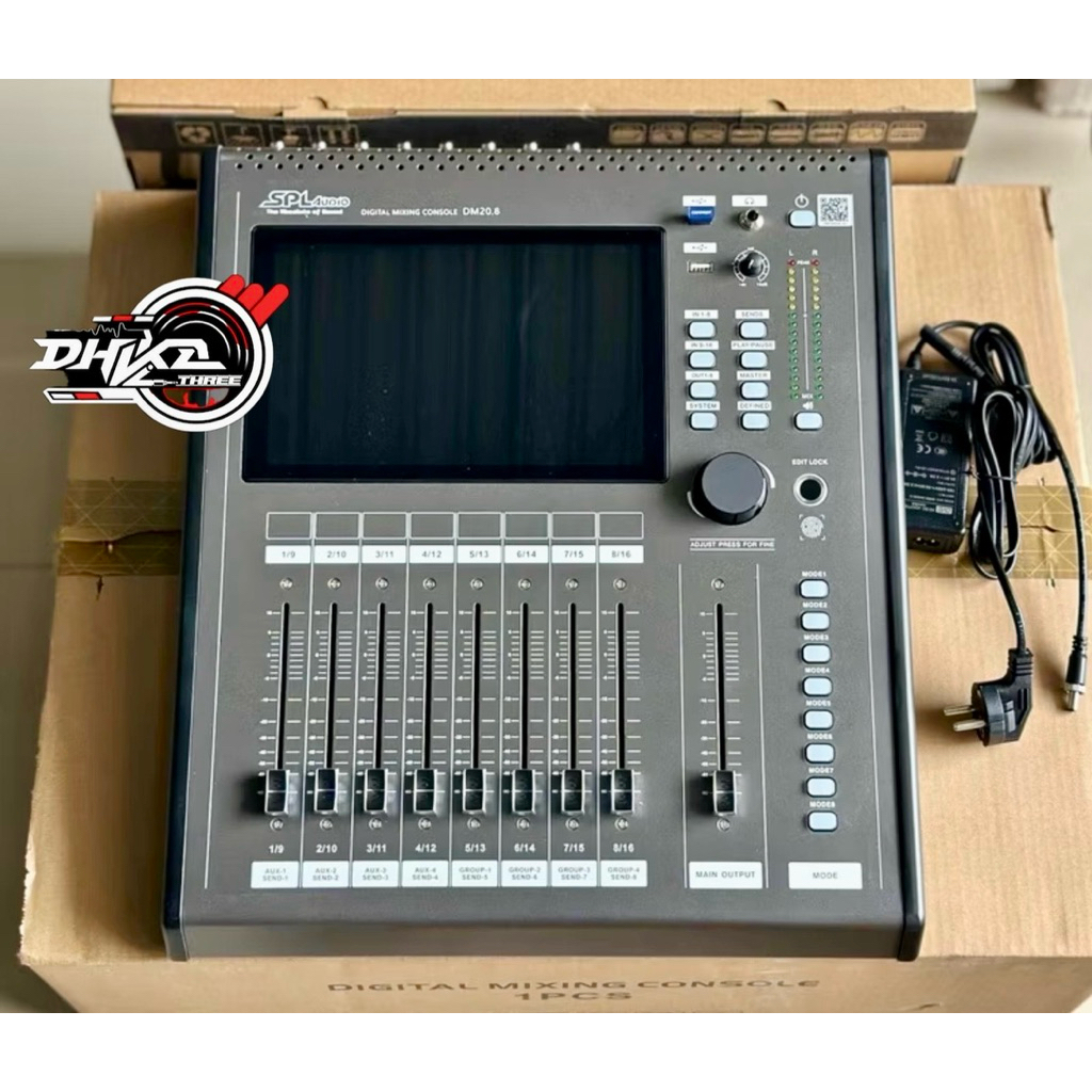 MIXER DIGITAL SPL AUDIO DM20.8 ORIGINAL / Mixer Digital Spl Audio Dm20.8 original / Mixer Spl audio 