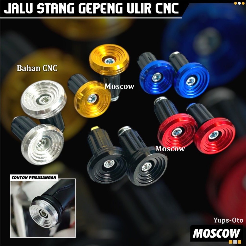 JALU STANG STIR BANDUL STANG GEPENG ULIR CNC WARNA MIO VARIO BEAT NMAX PCX SCOOPY JALU STANG ULIR IM