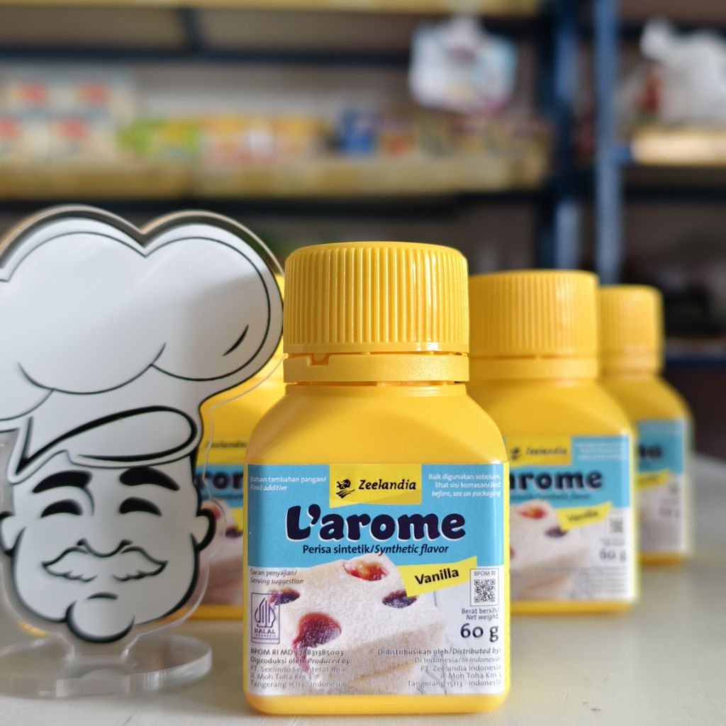 

Larome Vanilla Perisa 60Gr / Vanilla Essence Cair 60Gr