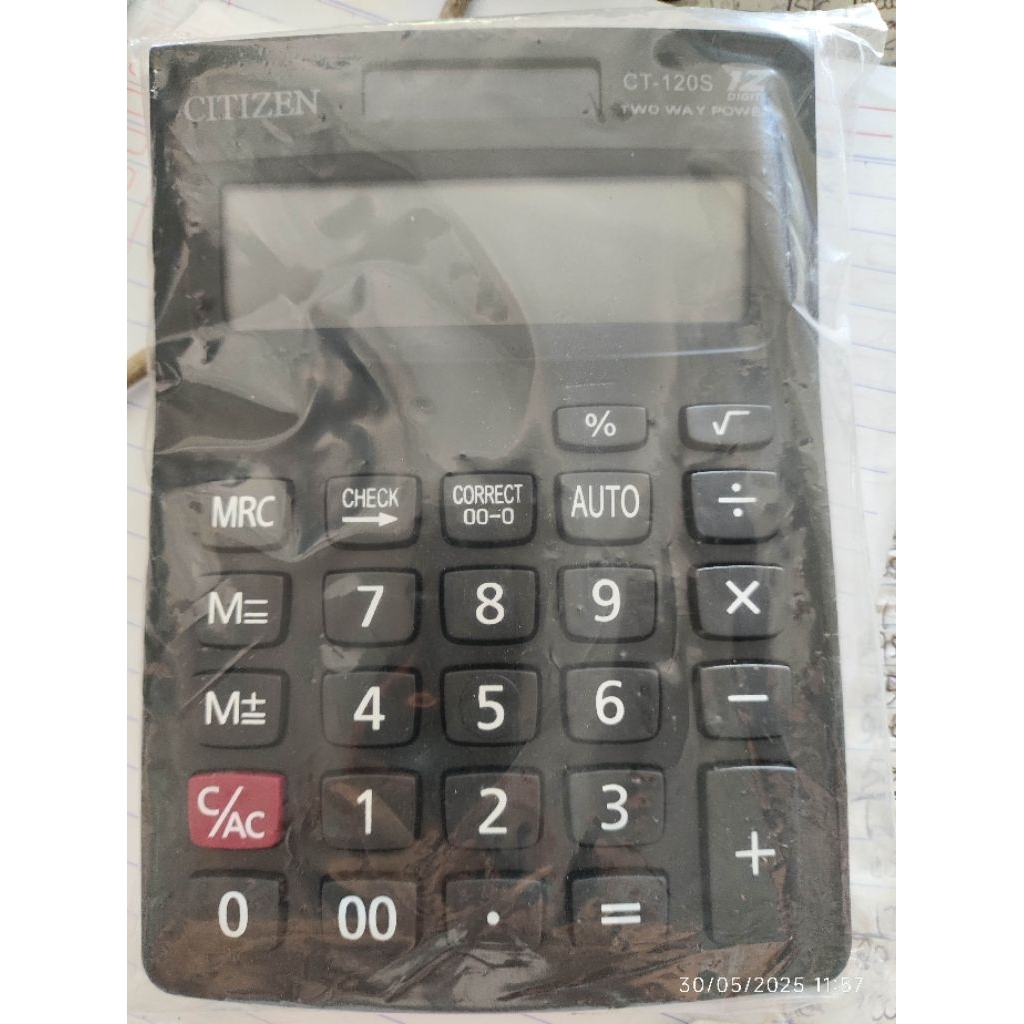 

kalkulator citizen ct-120s