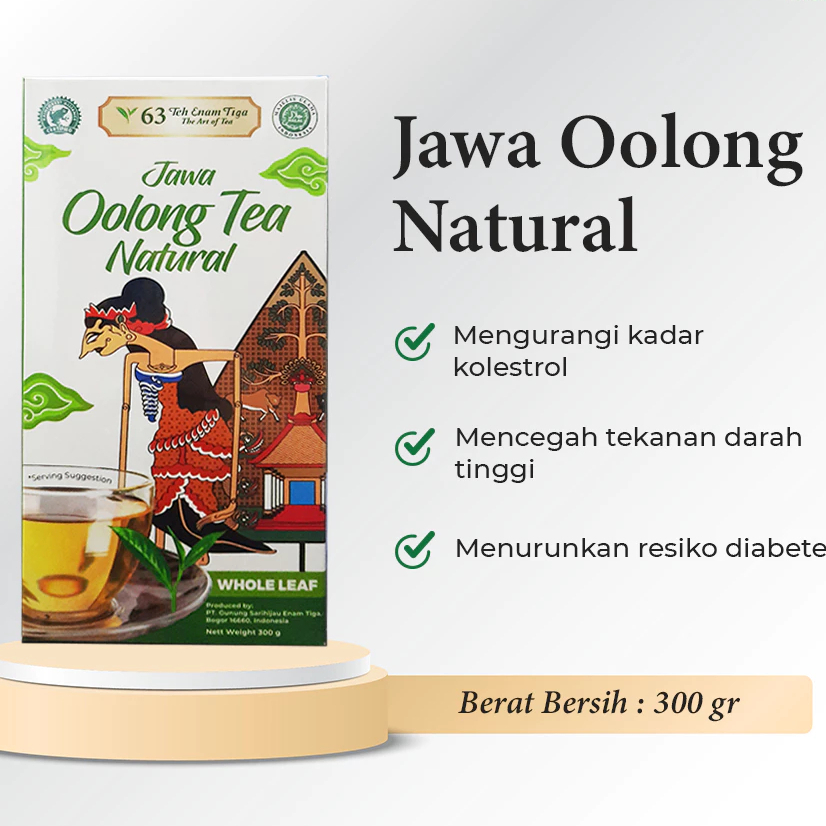 

Teh 63 Jawa Oolong Natural 300 Gr