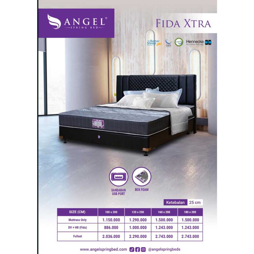 Spring Bed Angel Fida Xtra