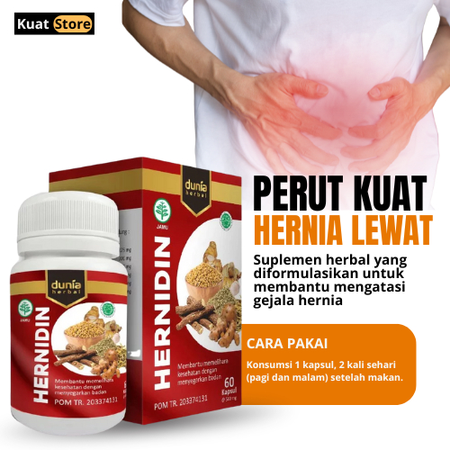 HERNIDIN OBAT HERNIA Ampuh Original | Obat Turun Berok Pria Wanita | Asli Original 100%