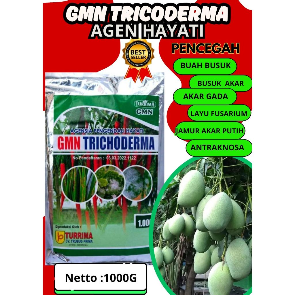 PALING LARIS !! Tricoderma Murni, Tricoderma M21 Isi 1kg